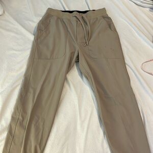 Men’s Lululemon ABC Joggers, Tan, Size Medium